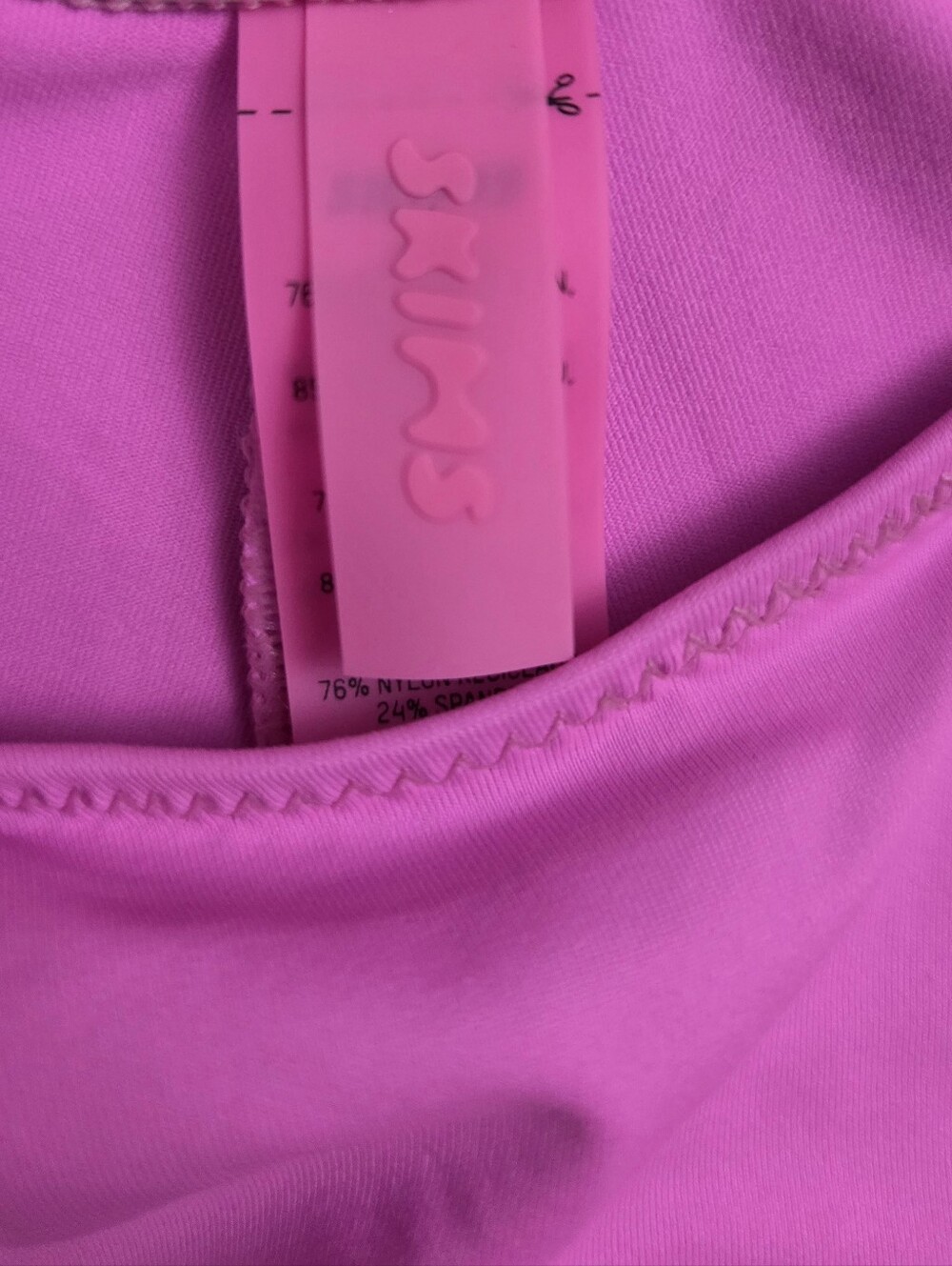 SKIMS Swim Cutout Tank Dress Taffy Pink - Picture 5 of 11